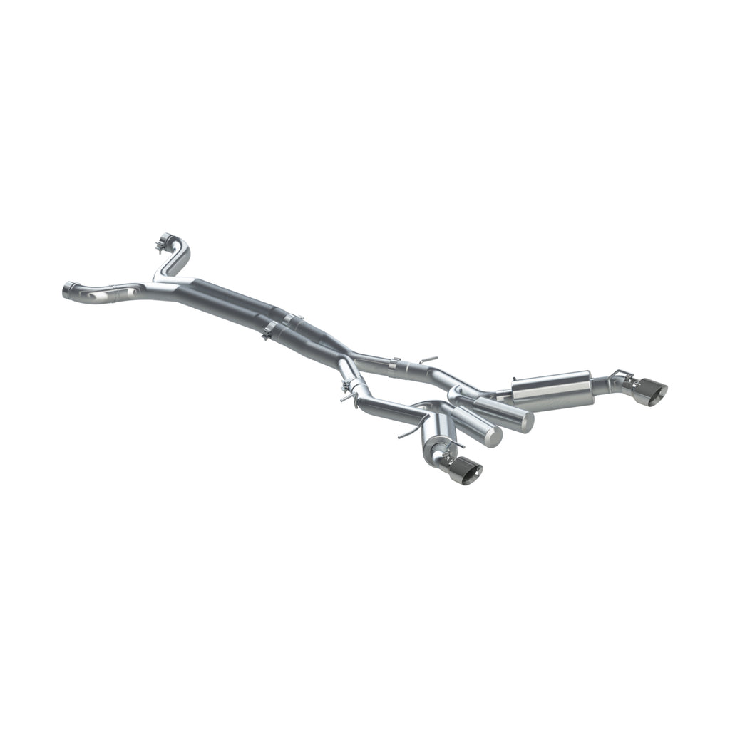 T409 Stainless Steel 3" Dual Cat Back