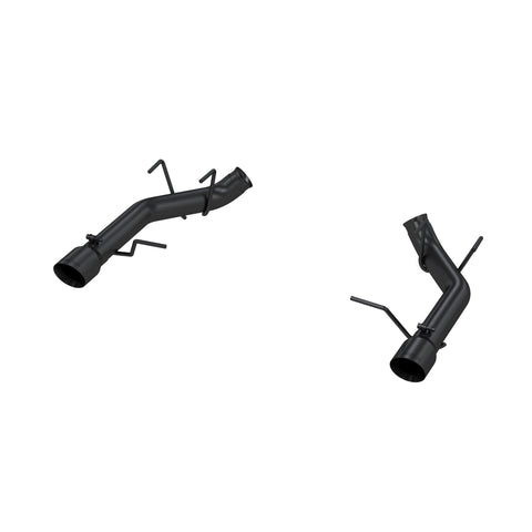 Black Coated Aluminized Steel 3" Dual Axle Back (Race Version)