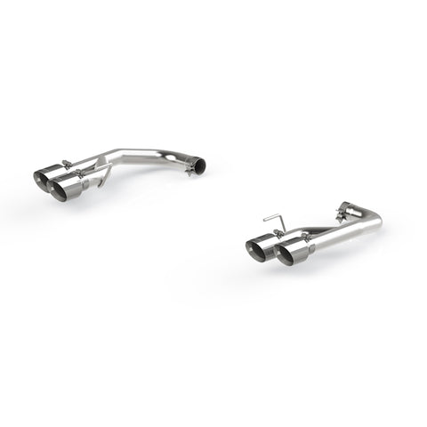 T304 Stainless Steel 2.5" Axle Back with Quad Dual Wall Tips
