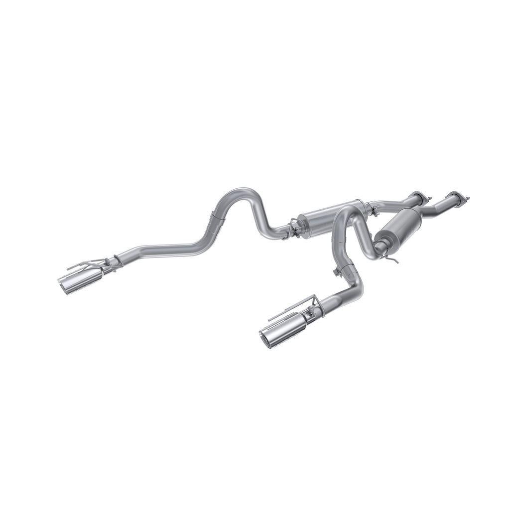 Aluminized Steel, 2.5" Cat-Back, Dual Rear Exit