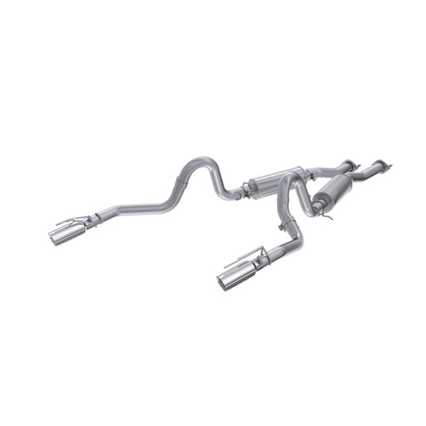 Aluminized Steel, 2.5" Cat-Back, Dual Rear Exit