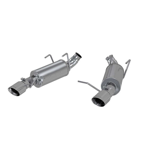 Aluminized Steel 3" Dual Muffler Axle Back Split Rear