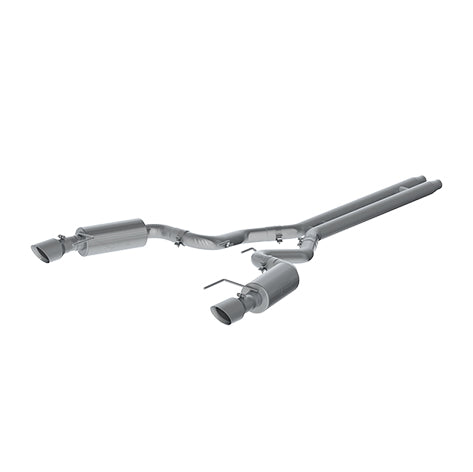 T409 Stainless Steel 3" Cat Back Dual Split Rear with 4.5"  tips (Street Version)