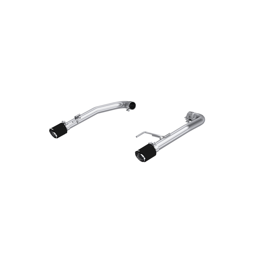 T304 Stainless Steel 2.5" Axle-Back with Carbon Fiber Tips