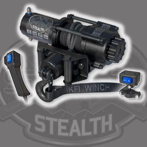 KFI 3500 ATV/UTV Stealth Series Winch - Warranty Killer Performance