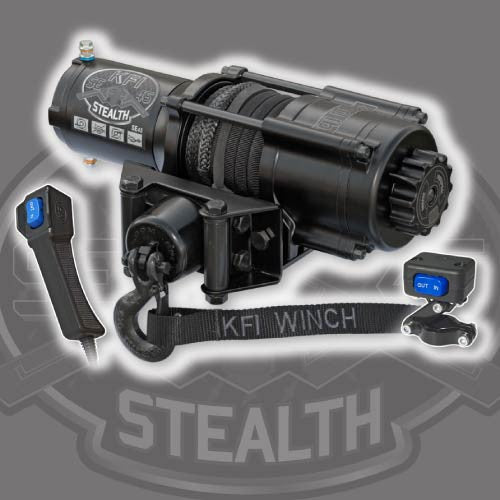 KFI 4500 ATV/UTV Stealth Series Winch - Warranty Killer Performance