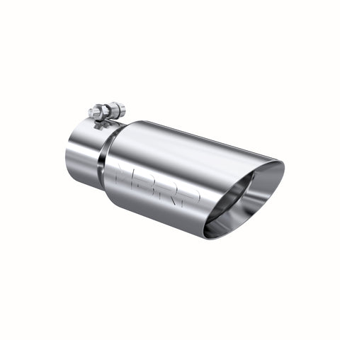 T304 Stainless Steel Tip; 4" OD;  Dual Wall Angled;  3"  inlet; 10" length