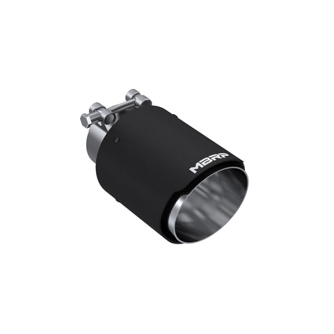 Carbon Fiber Tip; 2.5" ID;  4"OD; Dual Wall Angle Cut; 6.5" length