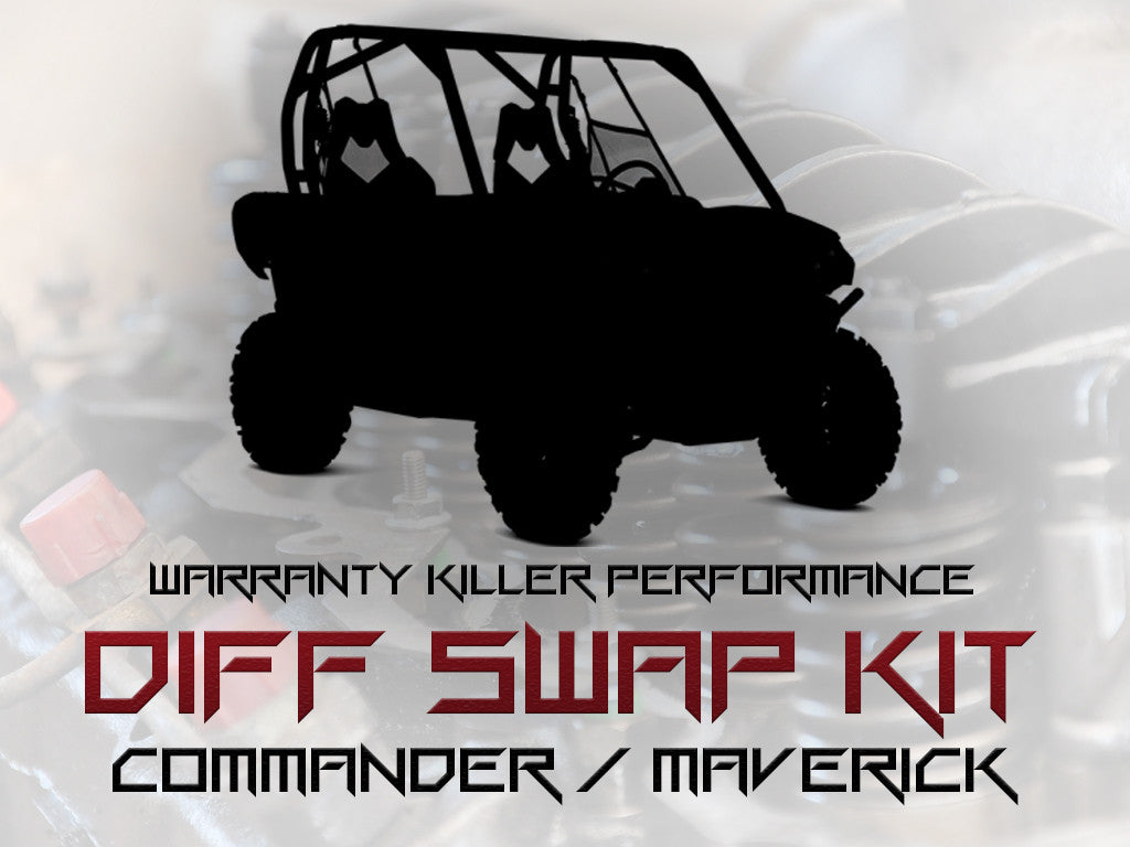 WKP Commander to Maverick Differential Swap Complete Kit