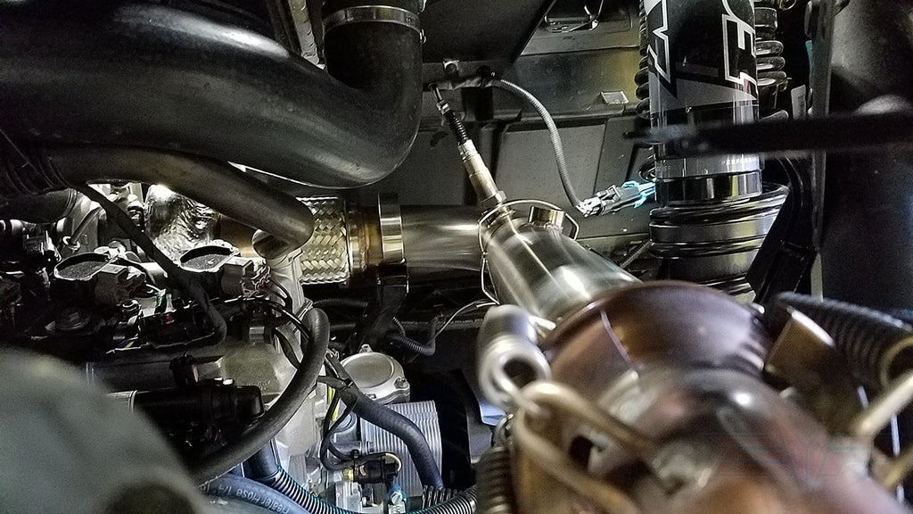 MAVERICK X3 EXHAUST CAT BYPASS 1