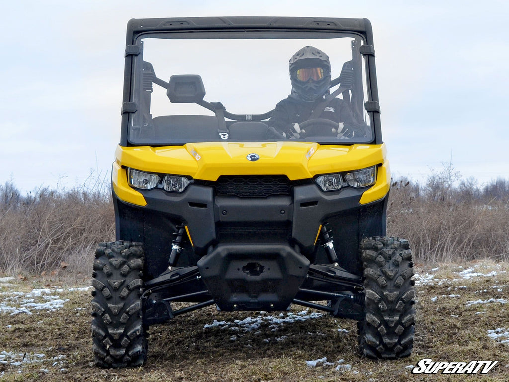 Can Am Defender Scratch Resistant Full Windshield - Warranty Killer Performance