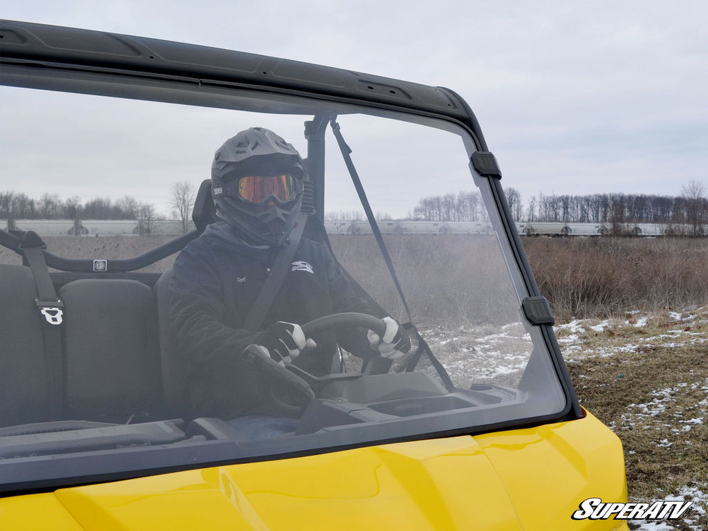 Can Am Defender Scratch Resistant Full Windshield - Warranty Killer Performance