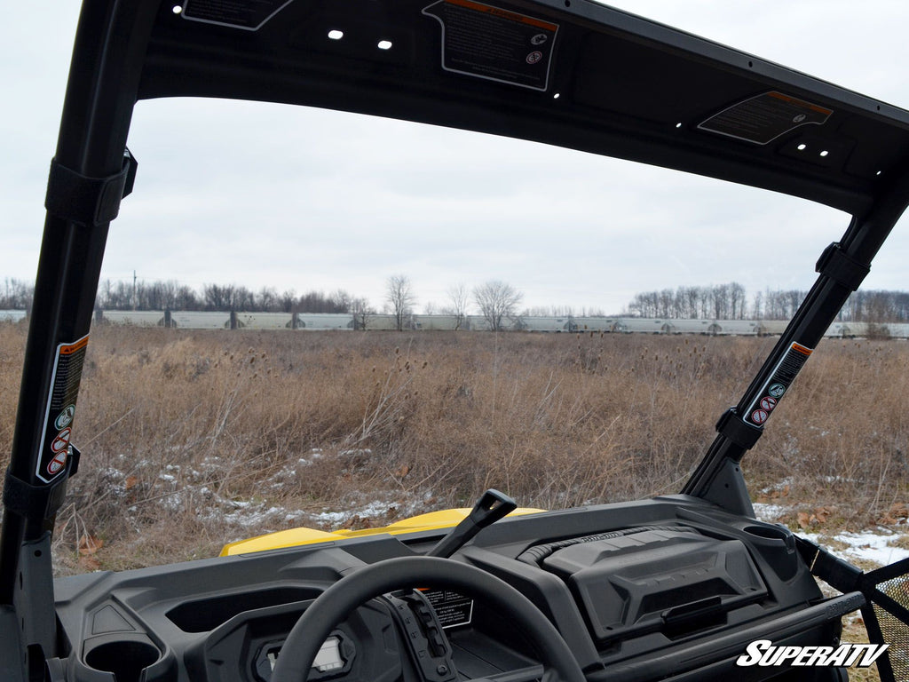 Can Am Defender Scratch Resistant Full Windshield - Warranty Killer Performance