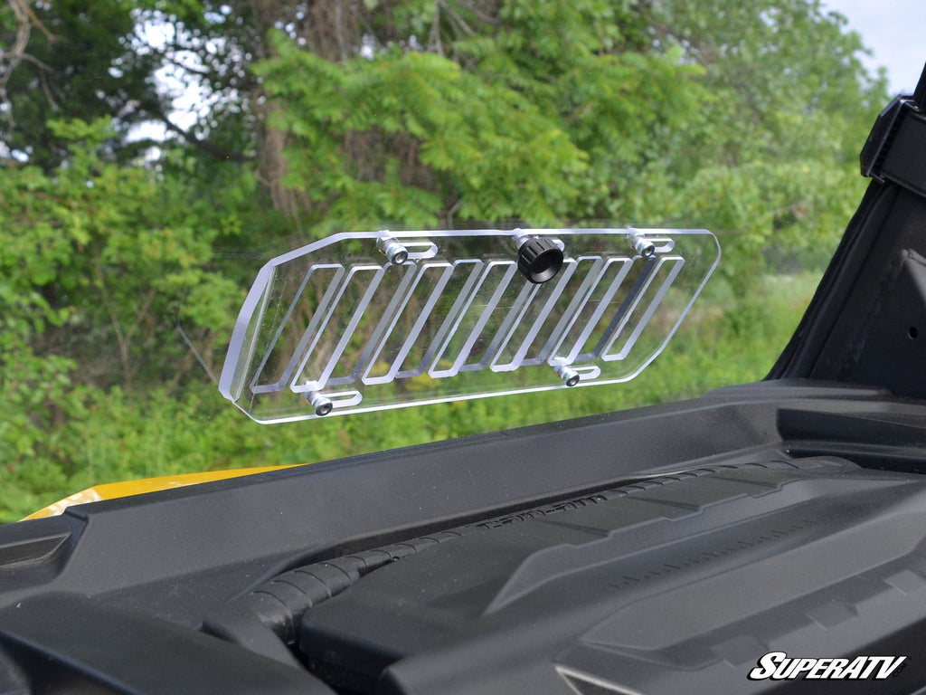 Can Am Defender Scratch Resistant Flip Vented Full Windshield - Warranty Killer Performance