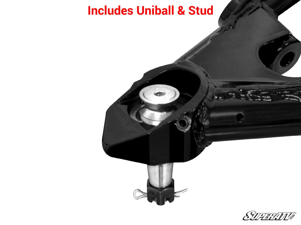 Can Am Maverick X3 High Clearance Front A Arms With Uniball - Warranty Killer Performance