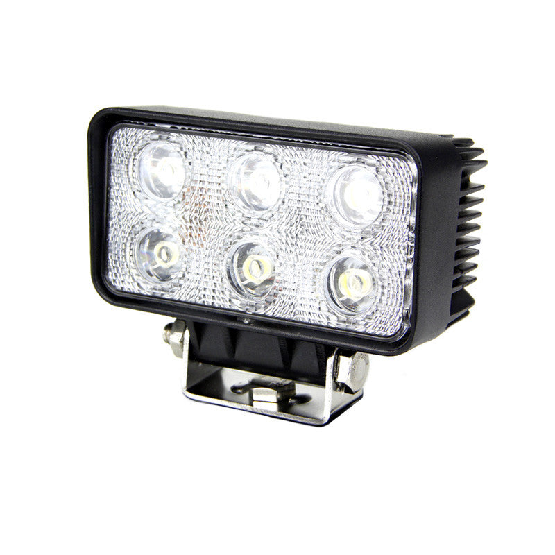 Fracture Series LED Work Light 4.5inch - 18W - Black - Warranty Killer Performance